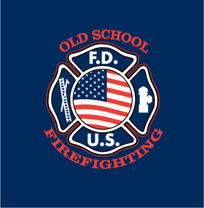 Old School Firefighting T-Shirts